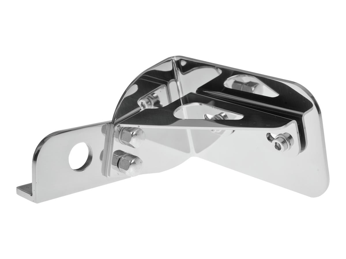Thunderbike Short Side Mount License Plate Bracket Polished Thunderbike Default Title