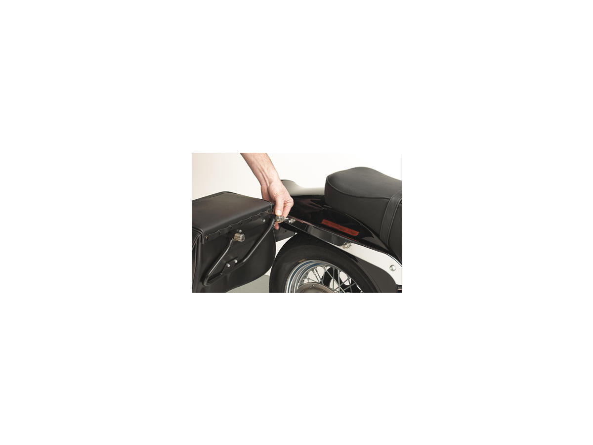 Cycle Visions Bare Backs Bag Mounting Kit For Twin Cam Fl Softail Stainless Steel Cycle Visions
