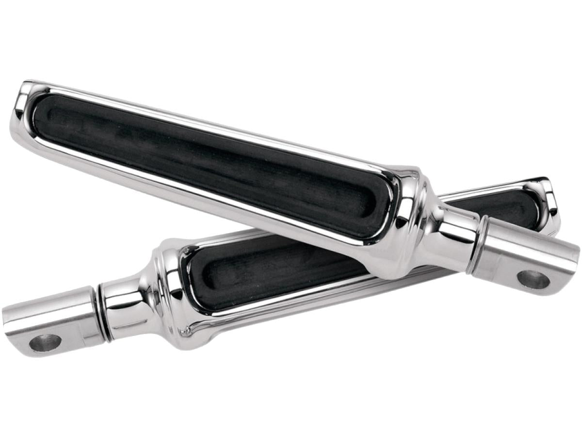 Performance Machine Contour Rider And Passenger Foot Pegs Chrome Performance Machine Default Title