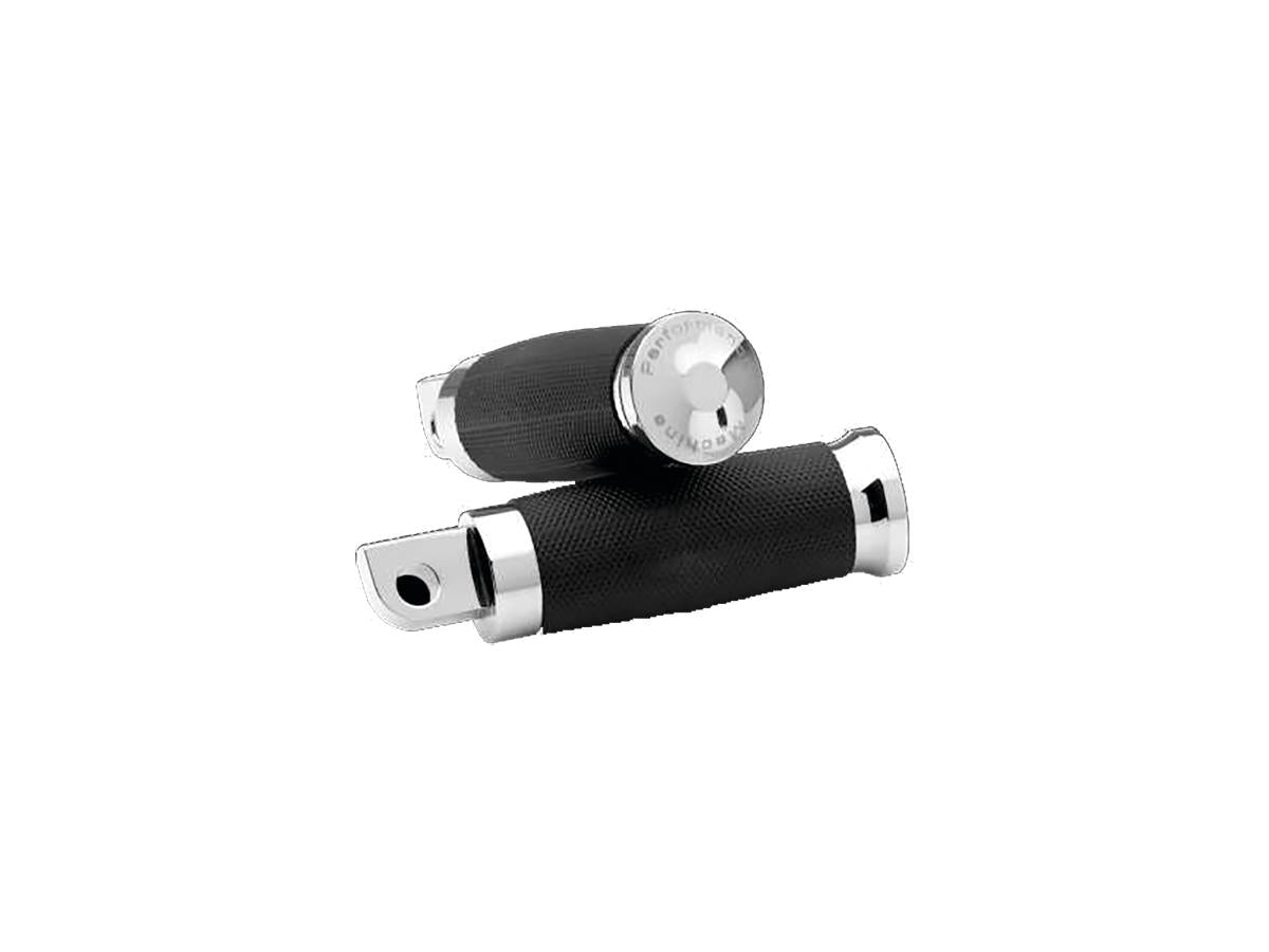 Performance Machine Contour Round Rider And Passenger Peg Set Chrome Performance Machine Default Title