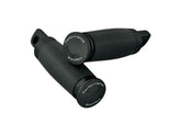 Performance Machine Contour Rubber Wrapped Footpegs Black Performance Machine Default Title