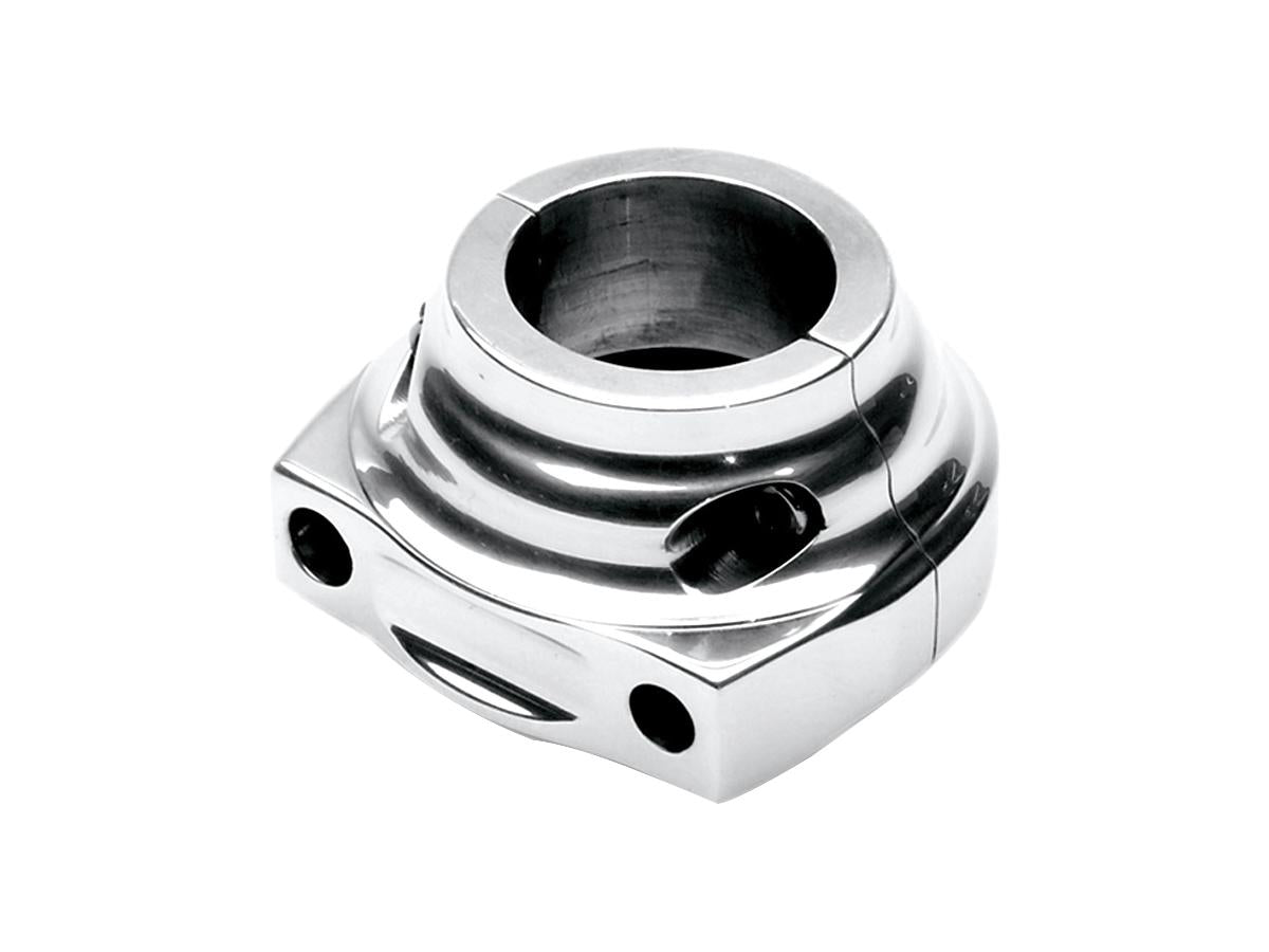 Performance Machine Contour Throttle Clamp Housing For Screw On Cables Chrome 1" Single Cable Performance Machine Default Title