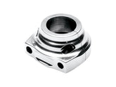 Performance Machine Contour Throttle Clamp Housing For Screw On Cables Chrome 1" Single Cable Performance Machine Default Title