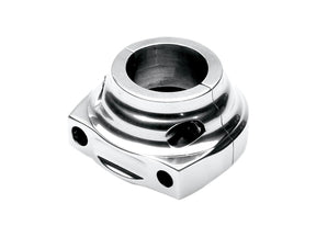 Performance Machine Contour Throttle Clamp Housing For Screw On Cables Chrome 1" Single Cable Performance Machine Default Title