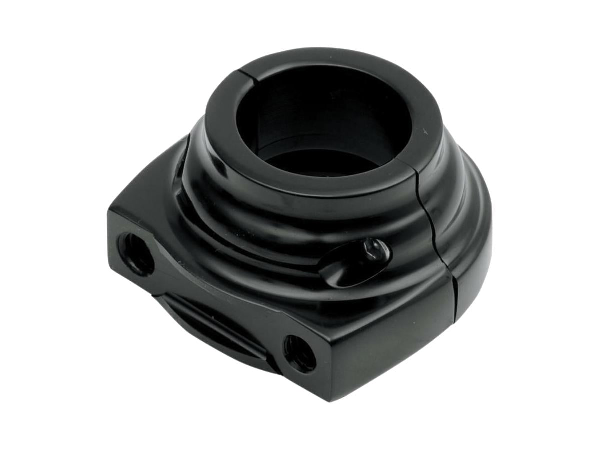Performance Machine Contour Throttle Clamp Housing For Screw On Cables Black 1" Dual Cable Performance Machine Default Title