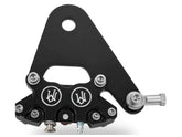 Performance Machine Classic 4 Piston Rear Brake Caliper Contrast Cut Performance Machine Default Title