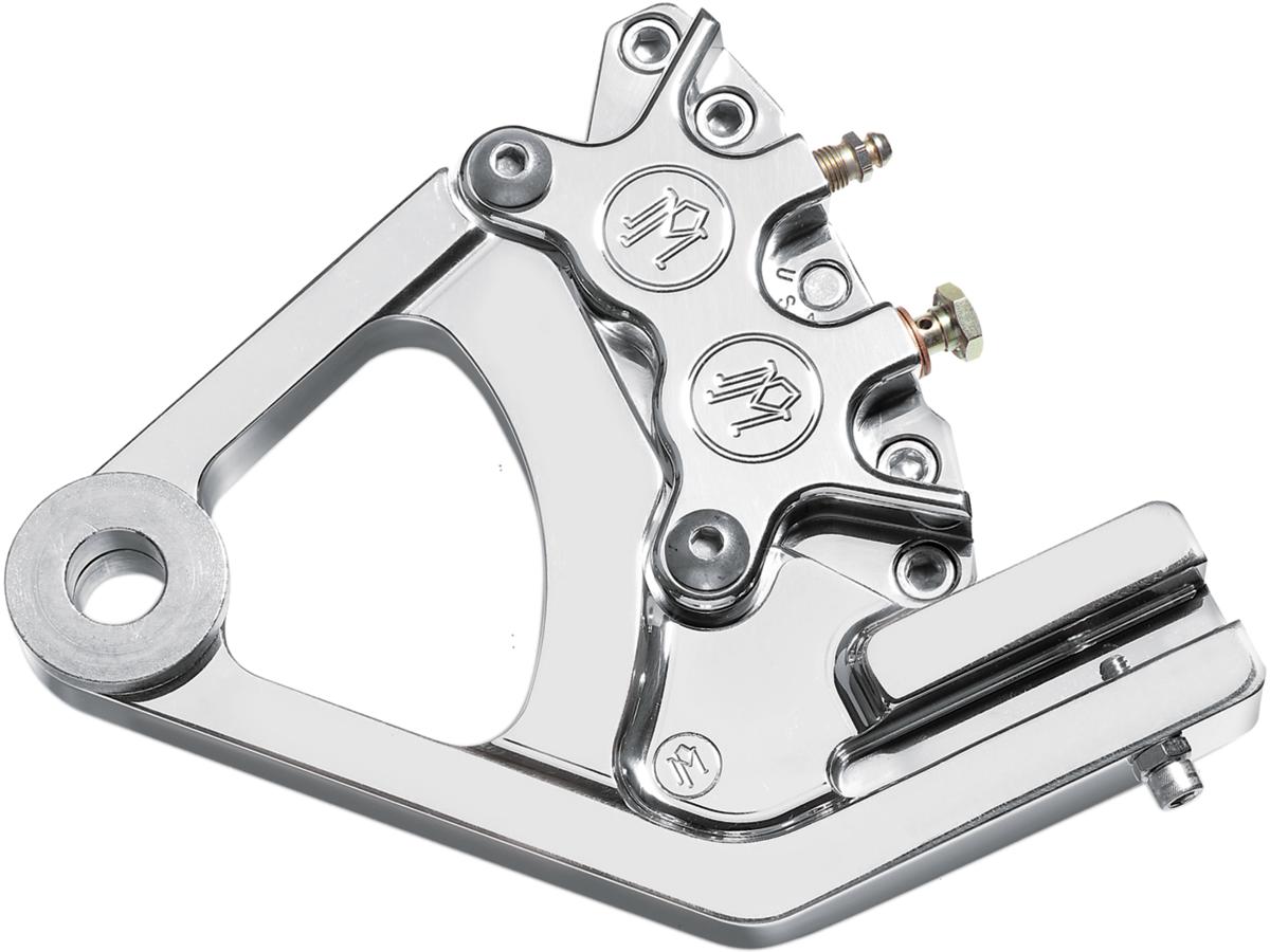 Performance Machine Classic 4 Piston Rear Brake Caliper Chrome Rear Performance Machine Default Title