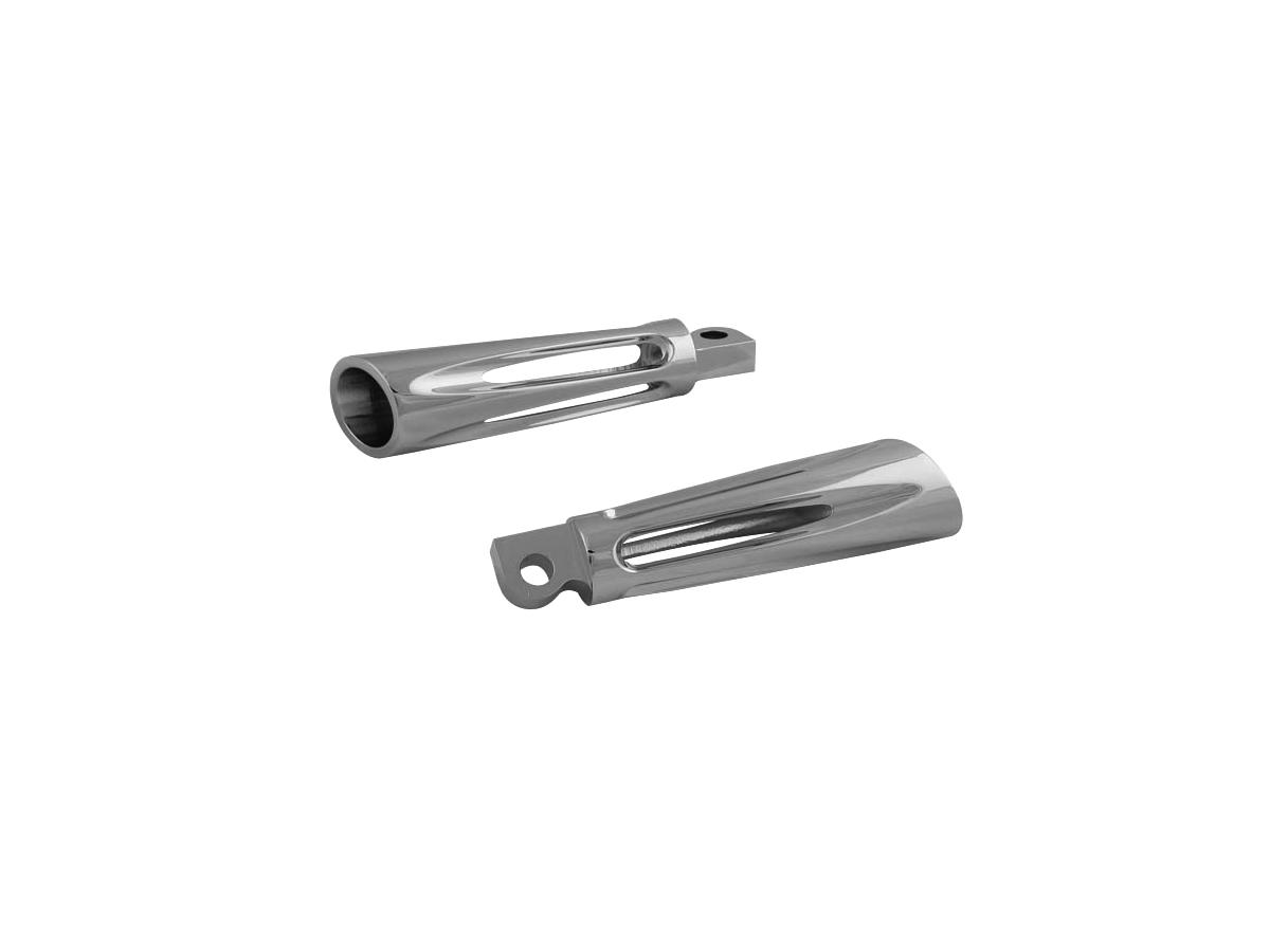 Arlen Ness Deep Cut Footpegs Chrome Arlen Ness Default Title
