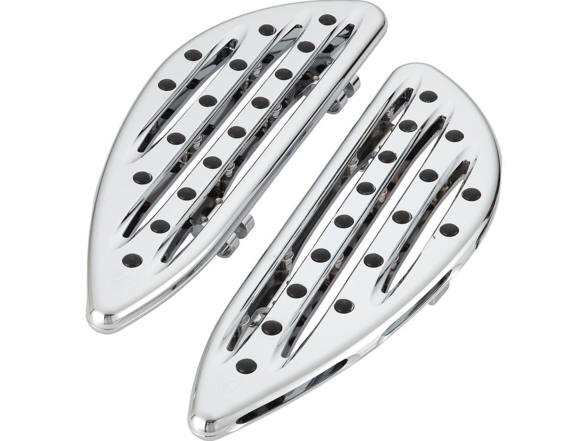 Arlen Ness Deep Cut Driver Floorboards Chrome Arlen Ness Default Title