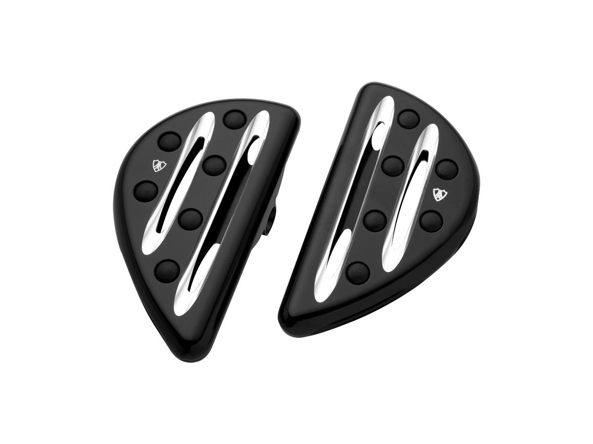 Arlen Ness Deep Cut Passenger Floorboards Black, Anodized Arlen Ness Default Title