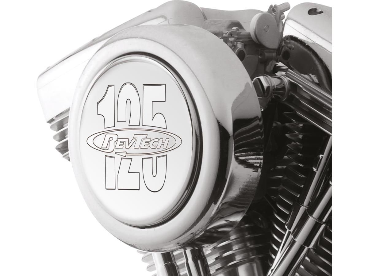 Rev Tech R/T 125" Air Cleaner Kit Chrome Rev Tech Default Title