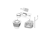 Kb Pistons Piston Rings For Rev Tech Gen. 4 Engines Bore 4,125" (104,775 Mm ) Std. 1884 Ccm (115 Cui) Kb Pistons Default Title
