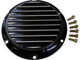 Joker Machine Finned Derby Cover 6 Hole Black Anodized Joker Machine Default Title