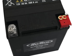 Rev Tech Etx30 L Power Battery Agm, 400 A, 26.0 Ah Rev Tech