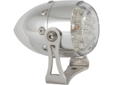 Hells Kitchen Choppers Retro Led Taillight Aluminium Polished Clear Led Hells Kitchen Choppers Default Title