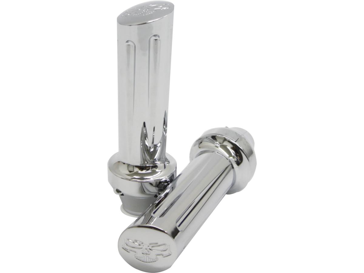 Kodlin Thriller Grips Chrome 1" Throttle Cables Kodlin Default Title
