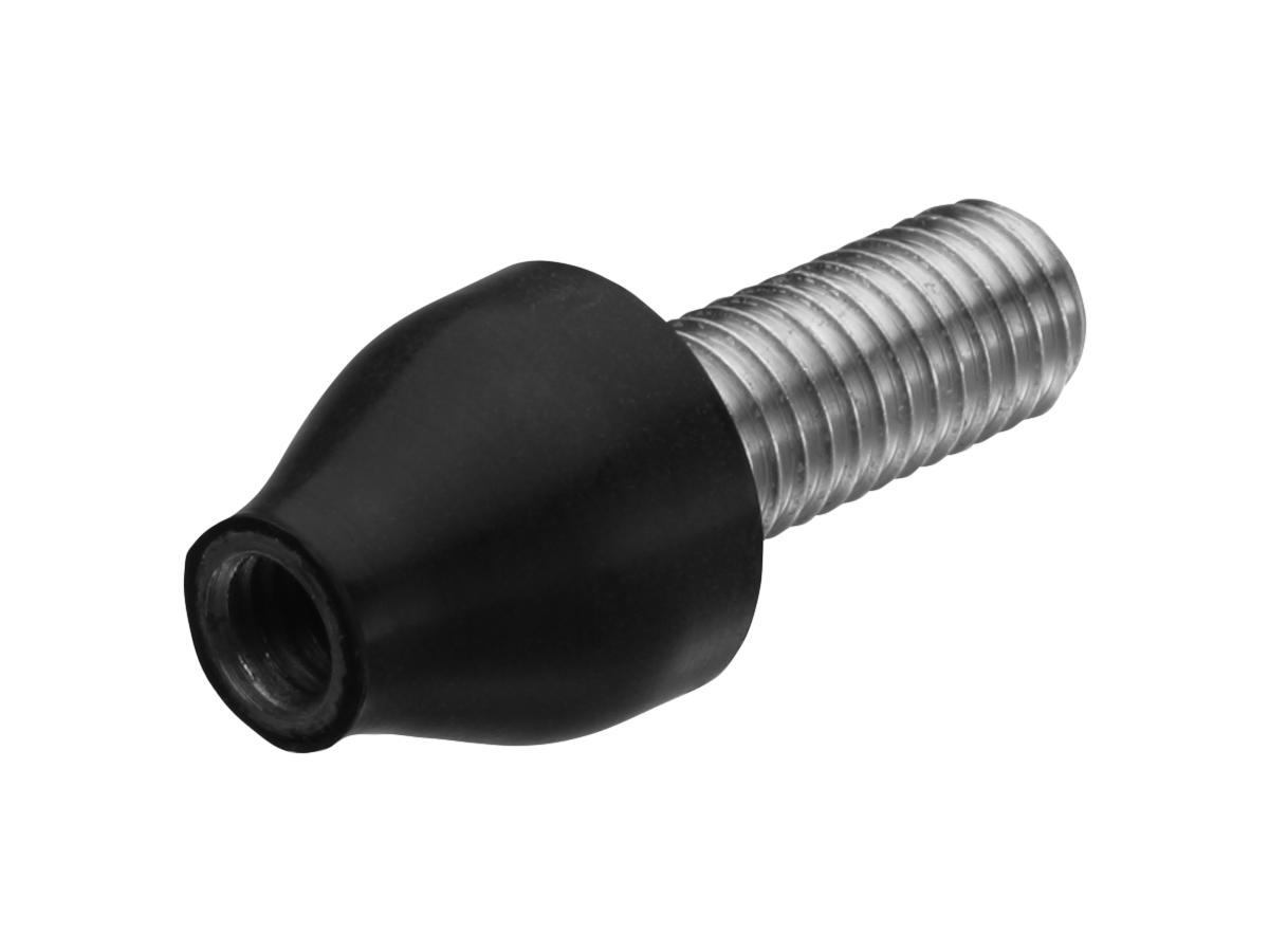 Kellermann Micro 1000 And Micro Rhombus Flexible Rubber Adapter Length: 20 Mm Black Kellermann Default Title