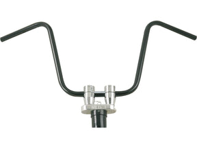 Fehling 400 Ape Hanger Handlebar Dimpled Black Powder Coated 1" Throttle Cables Fehling Default Title