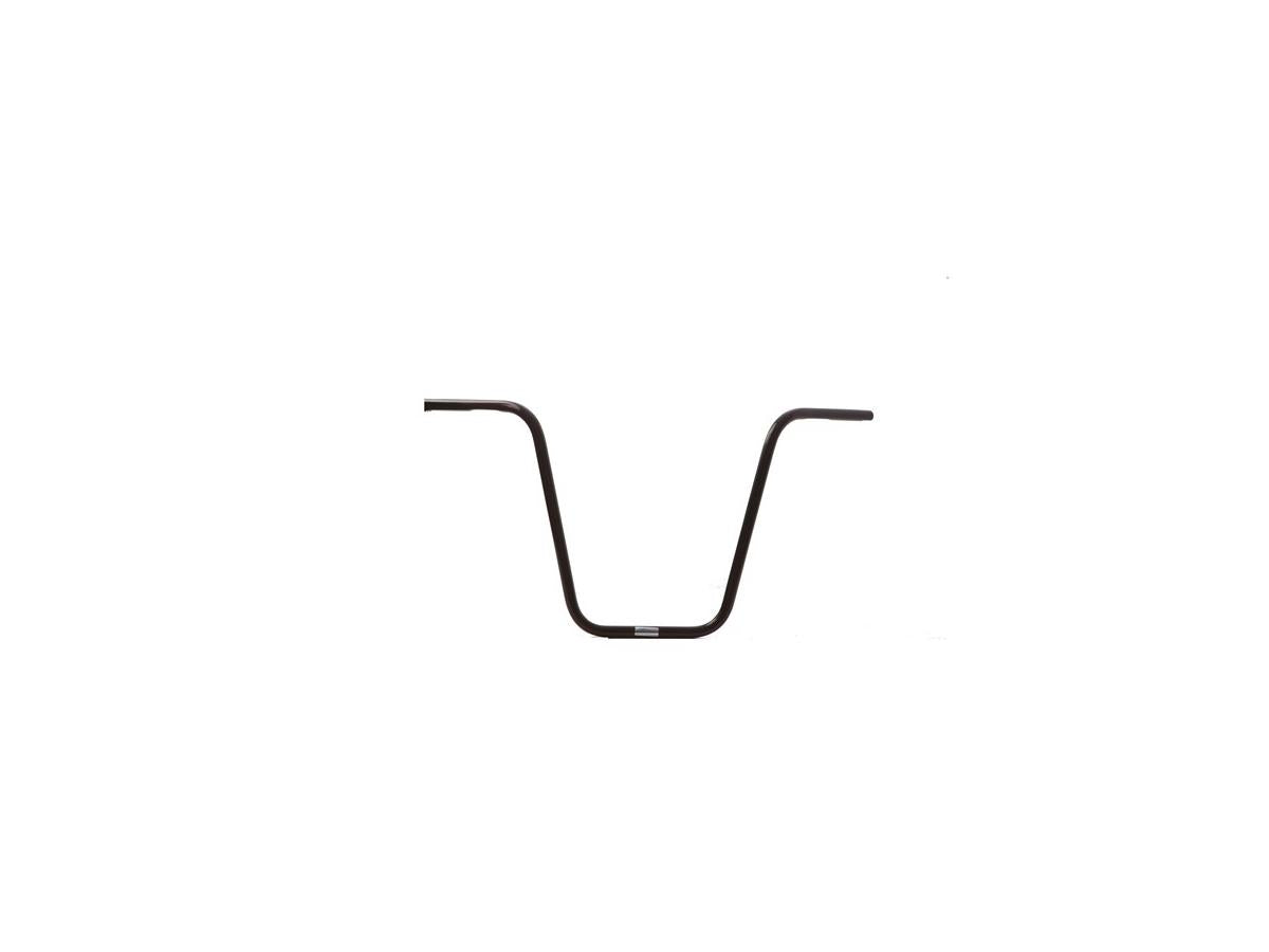 Fehling 500 Ape Hanger Handlebar Dimpled Black Powder Coated 1" Throttle Cables Fehling Default Title