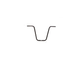 Fehling 500 Ape Hanger Handlebar Dimpled Black Powder Coated 1" Throttle Cables Fehling Default Title