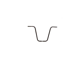 Fehling 500 Ape Hanger Handlebar Dimpled Black Powder Coated 1" Throttle Cables Fehling Default Title