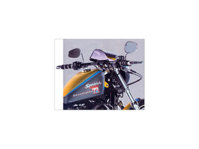 Fehling 1" Drag Bar Handlebar Non Dimpled 3 Hole Chrome 820 Mm Throttle Cables Fehling