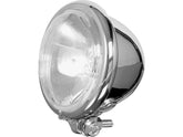 Cce Bates Style 5 3/4" Headlight Chrome Halogen Cce Default Title