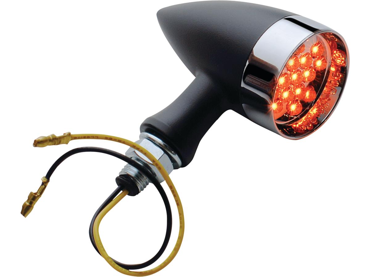 Cce Star Led Turn Signal Chrome Black Satin Clear Led Cce Default Title