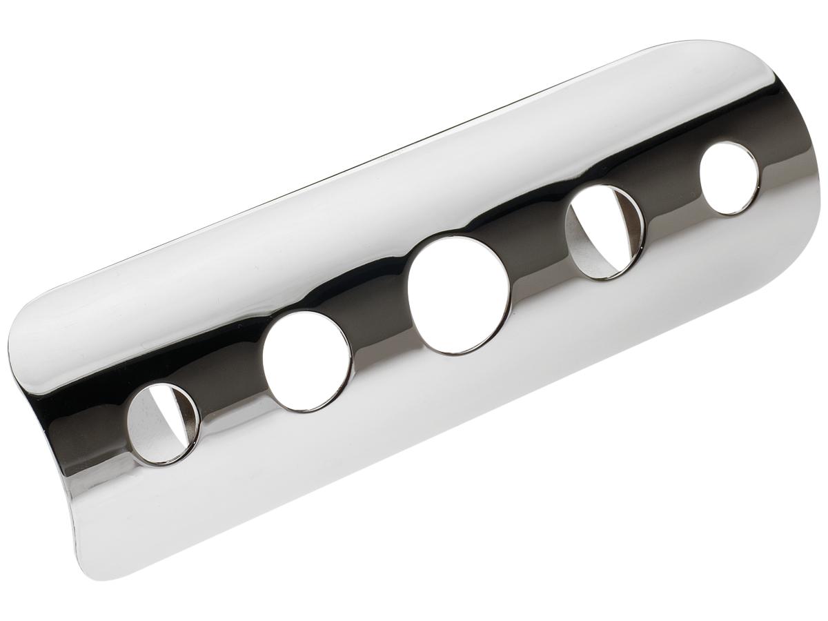 Cce Straight Universal Heat Shield Drilled Chrome 1,75" Cce Default Title