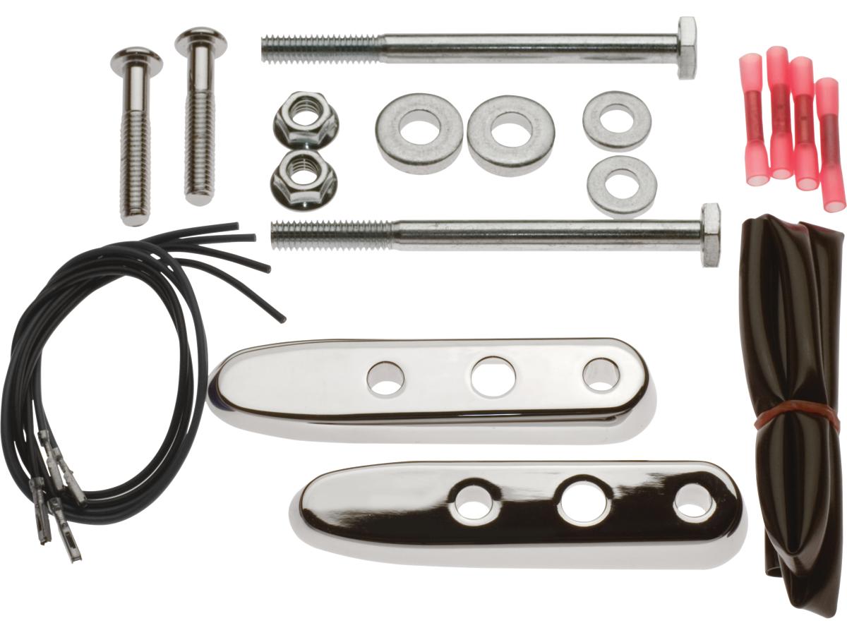 Cce Rear Turn Signal Relocation Kit For Sportster Chrome Cce Default Title