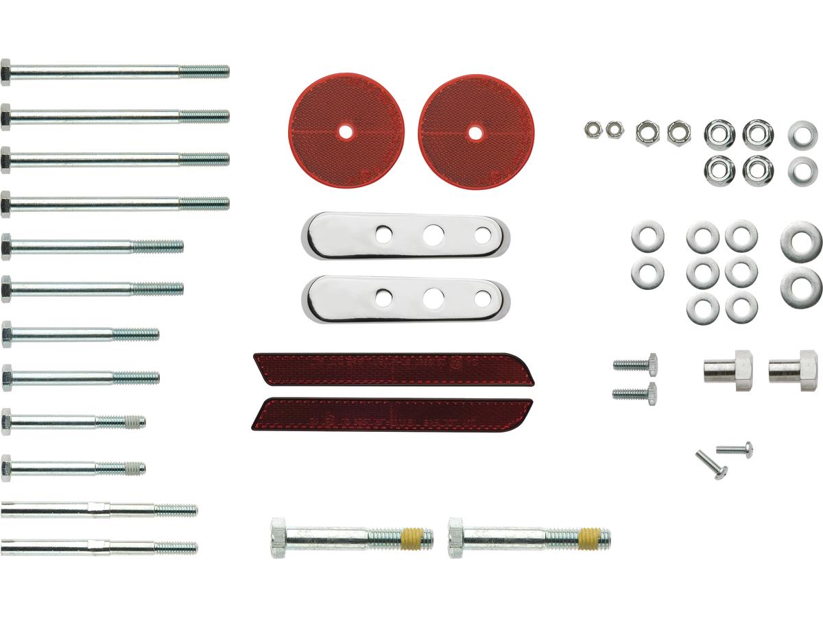 Cce Rear Turn Signal Relocation Kit For Sportster Chrome Cce Default Title