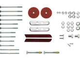 Cce Rear Turn Signal Relocation Kit For Sportster Chrome Cce Default Title