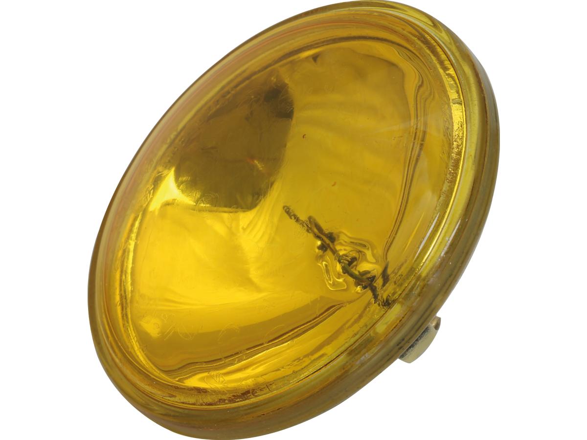 Cce Halogen 4 1/2" Sealed Beam Insert Amber Non Fluted 30 W Amber Halogen 30 W Cce Default Title
