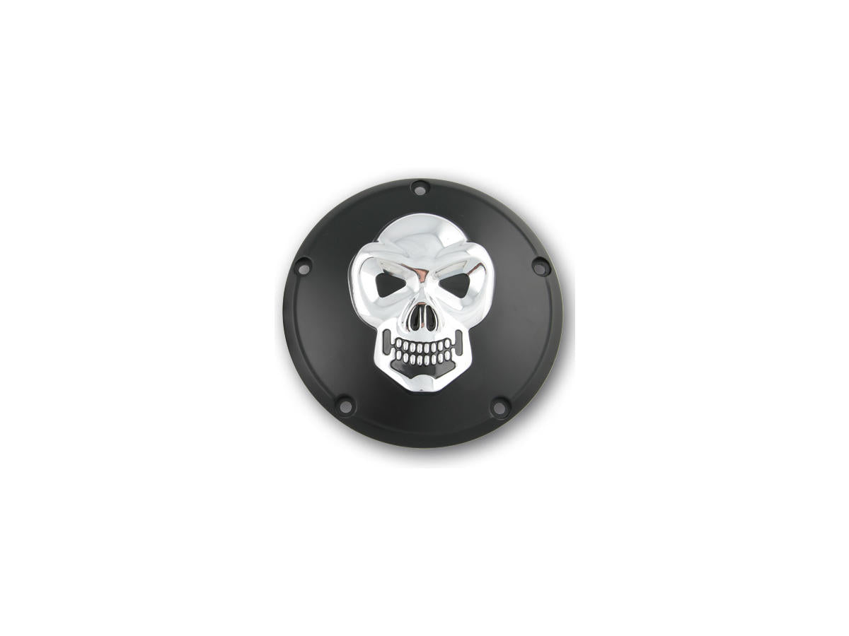 Cce Skull Derby Cover 3 Hole Black Chrome Cce Default Title