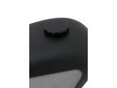 Cce Deluxe Scalloped Gas Cap Left Side Cap Only (Non Vented) Black Cce Default Title