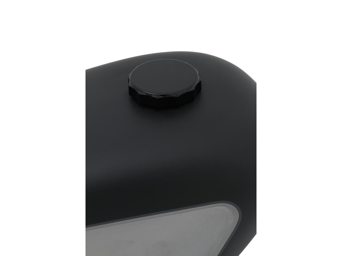 Cce Deluxe Scalloped Gas Cap Left Side Cap Only (Non Vented) Black Cce Default Title