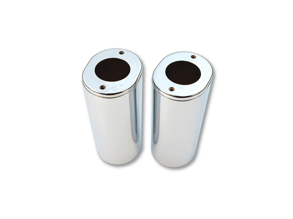 Cce Fork Slider Cover +2" Chrome Cce Default Title