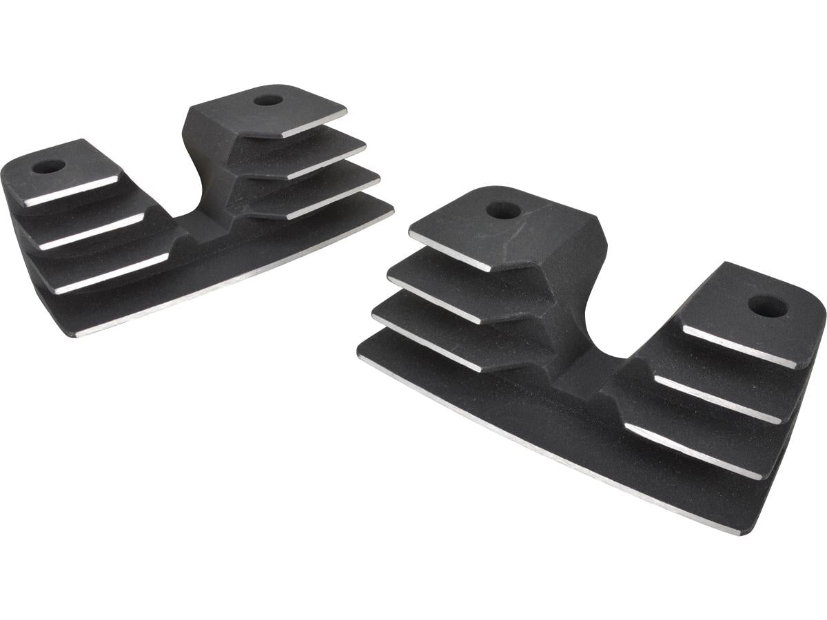 Cce Black Hi Lighted Finned Headbolt Covers Cce
