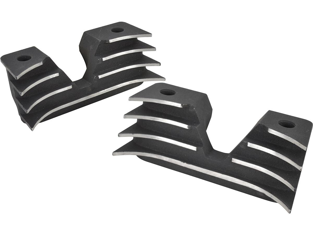 Cce Black Hi Lighted Finned Headbolt Covers Cce