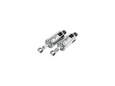 Progressive Suspension 422 Series 2" Adjustable Twin Shocks For Softail Models Heavy Duty Version For Two Up Or Heavily Loaded Bikes Chrome Progressive Suspension Default Title