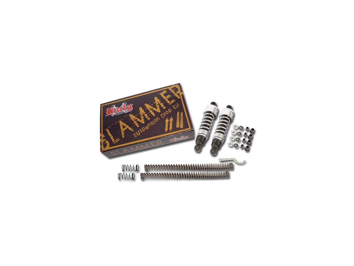 Burly Brand Slammer Lowering Kit Black Front Rear Burly Brand Default Title