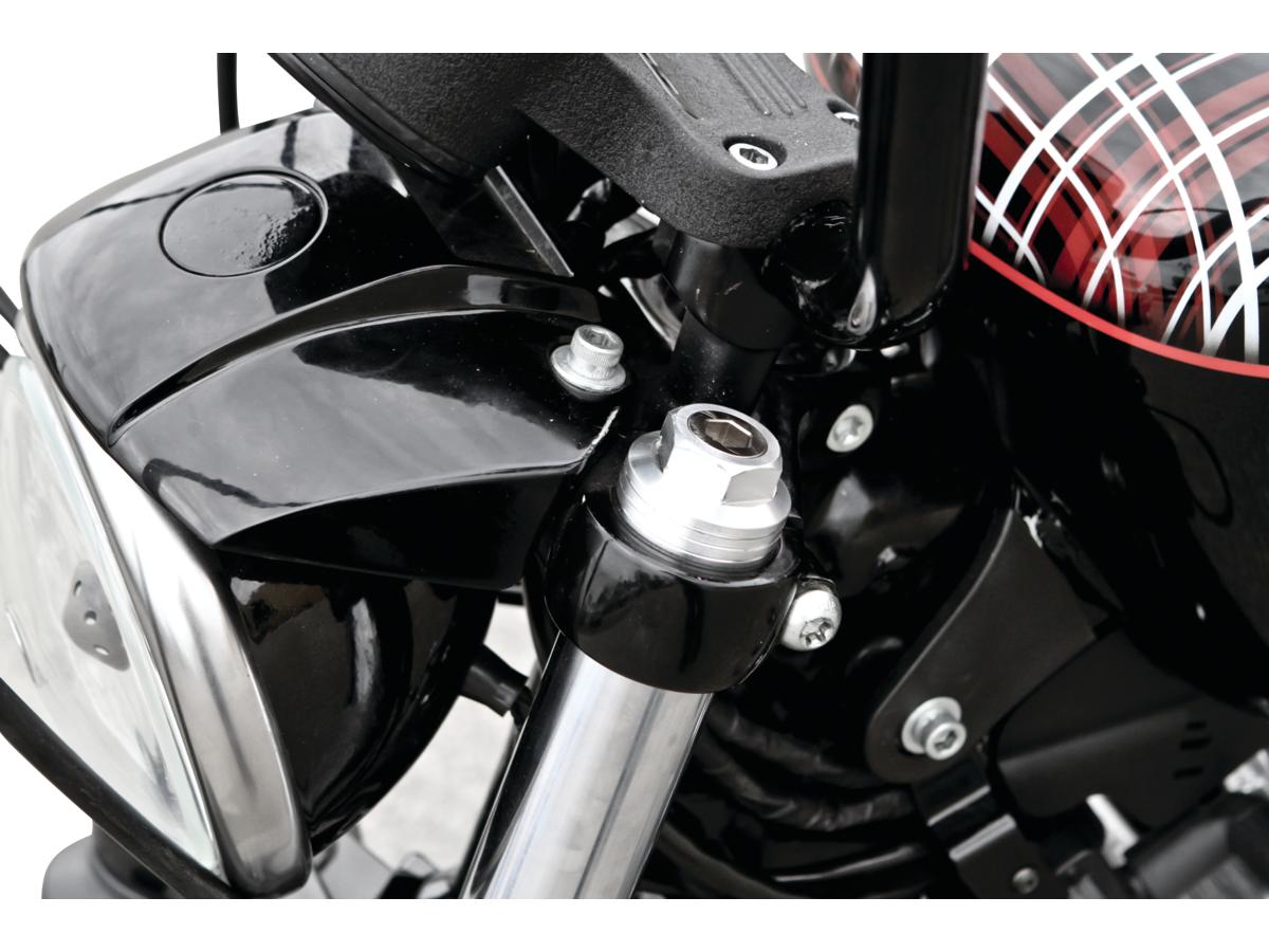 Burly Brand Fork Preload Adjusters 39 Mm Fork Preload Adjuster 20mm Polished Burly Brand Default Title
