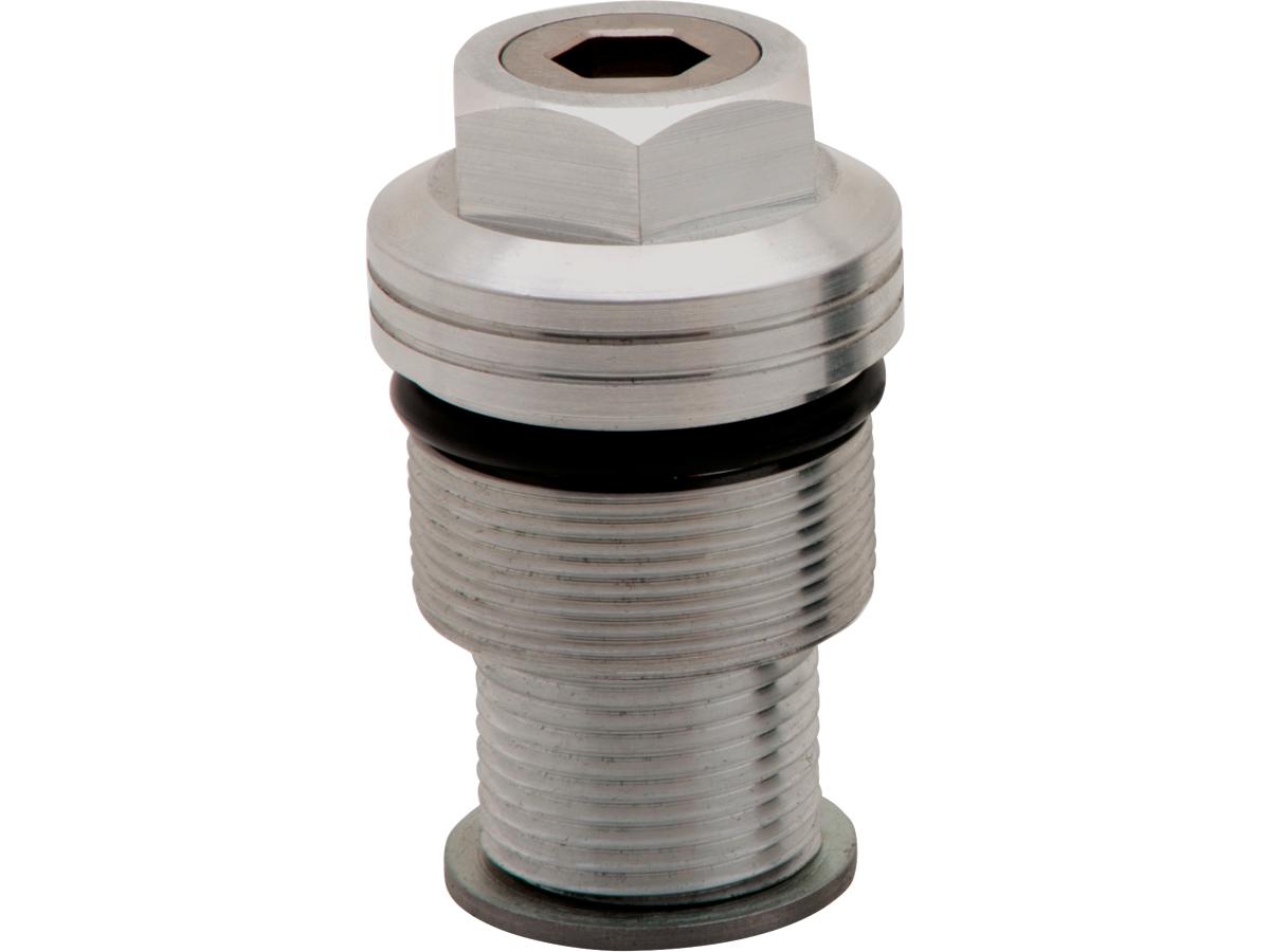 Burly Brand Fork Preload Adjusters 39 Mm Fork Preload Adjuster 20mm Polished Burly Brand