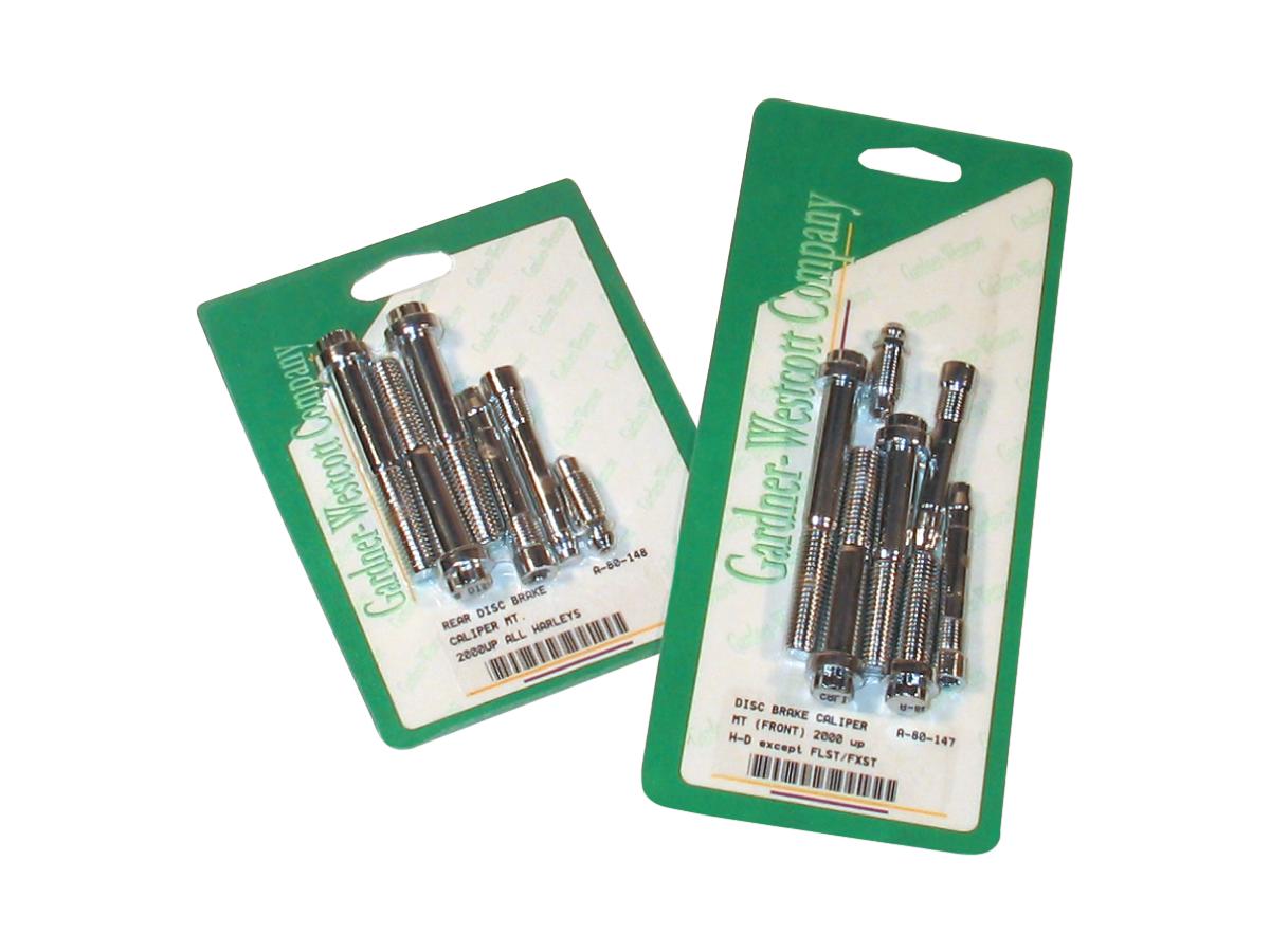 Gardner Westcott Company Brake Rotor Screw Kit Chrome Gardner Westcott Company Default Title