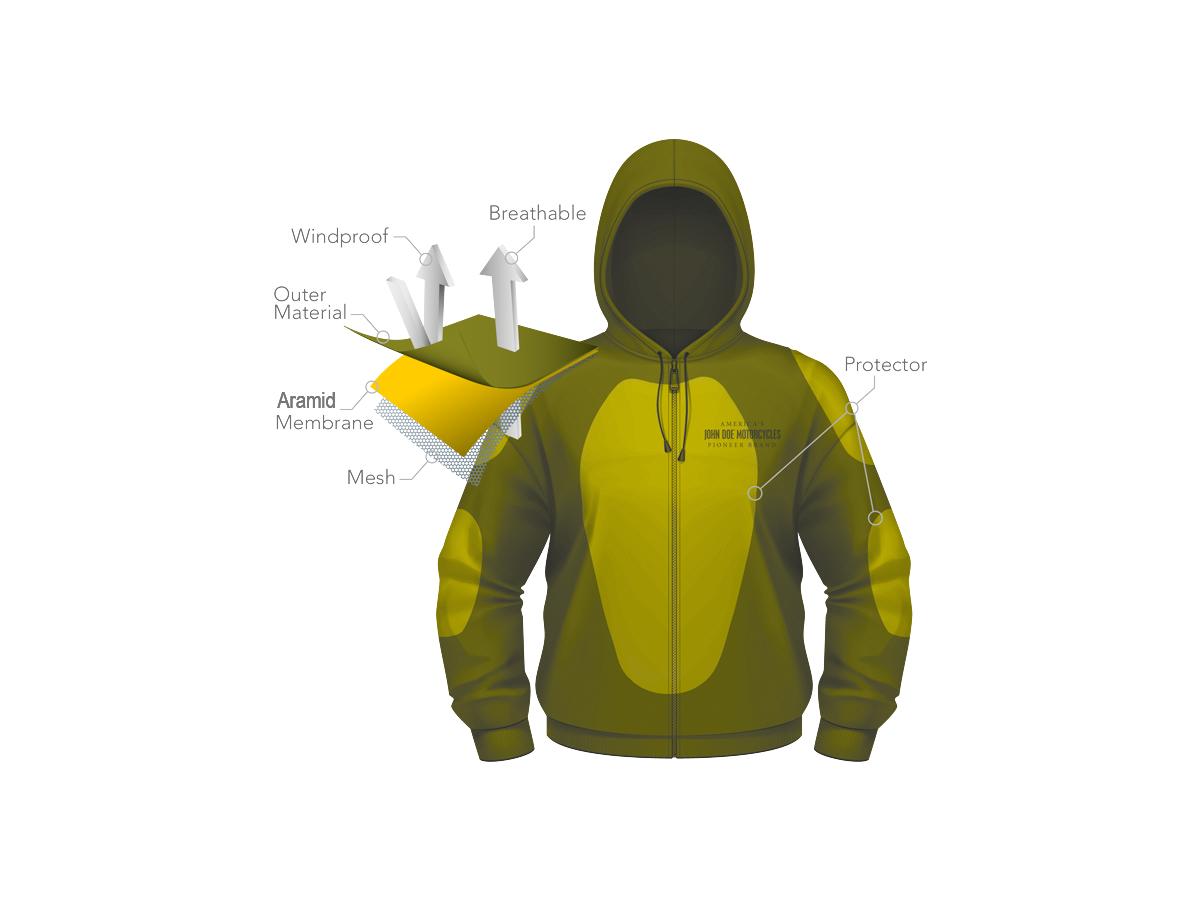 John Doe Mens Hoodie John Doe