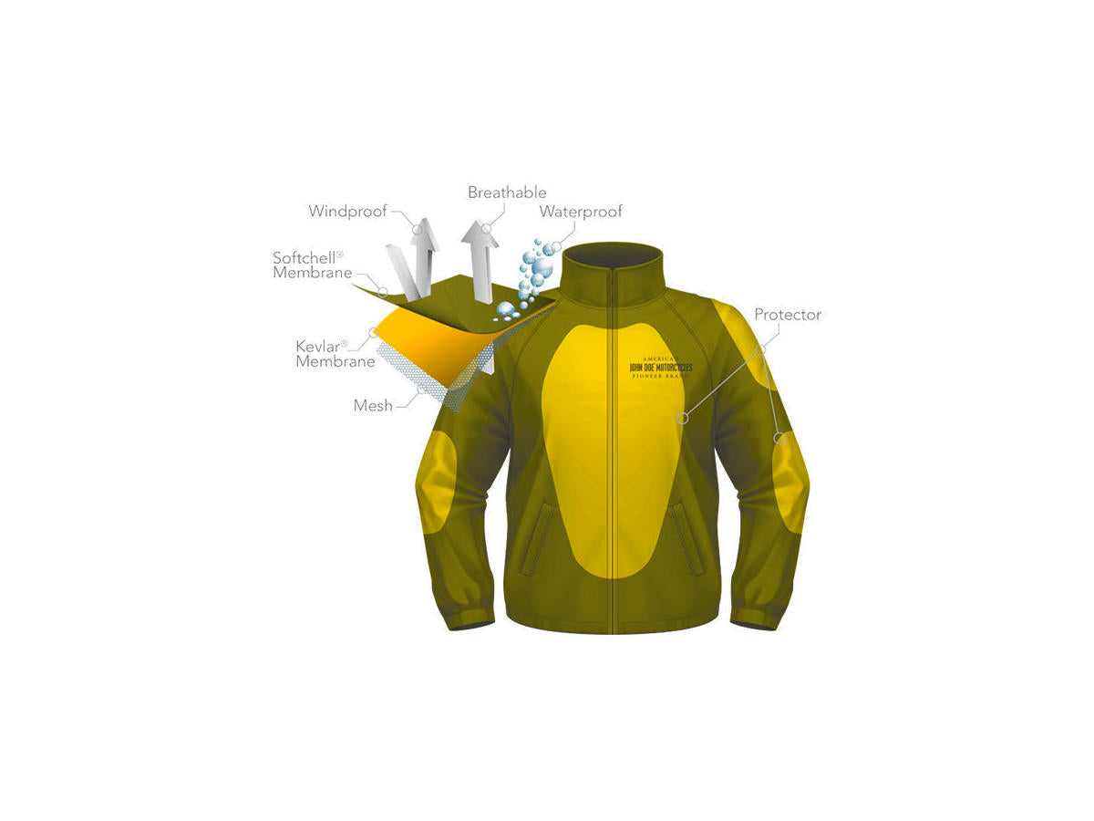 John Doe Softshell Hoodie Jacket John Doe