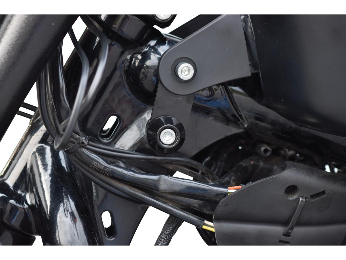 Flywheel Design 2" Tank Lift Kit For Sportster Models Black Powder Coated Flywheel Design Default Title