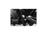 Flywheel Design Swingarm Axle Cover Black Gloss Powder Coated Flywheel Design Default Title