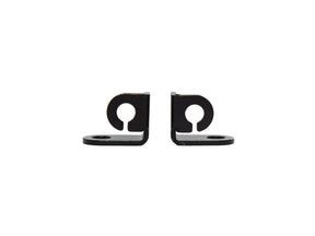 Flywheel Design Front Turn Signal Bracket Black Powder Coated Flywheel Design Default Title