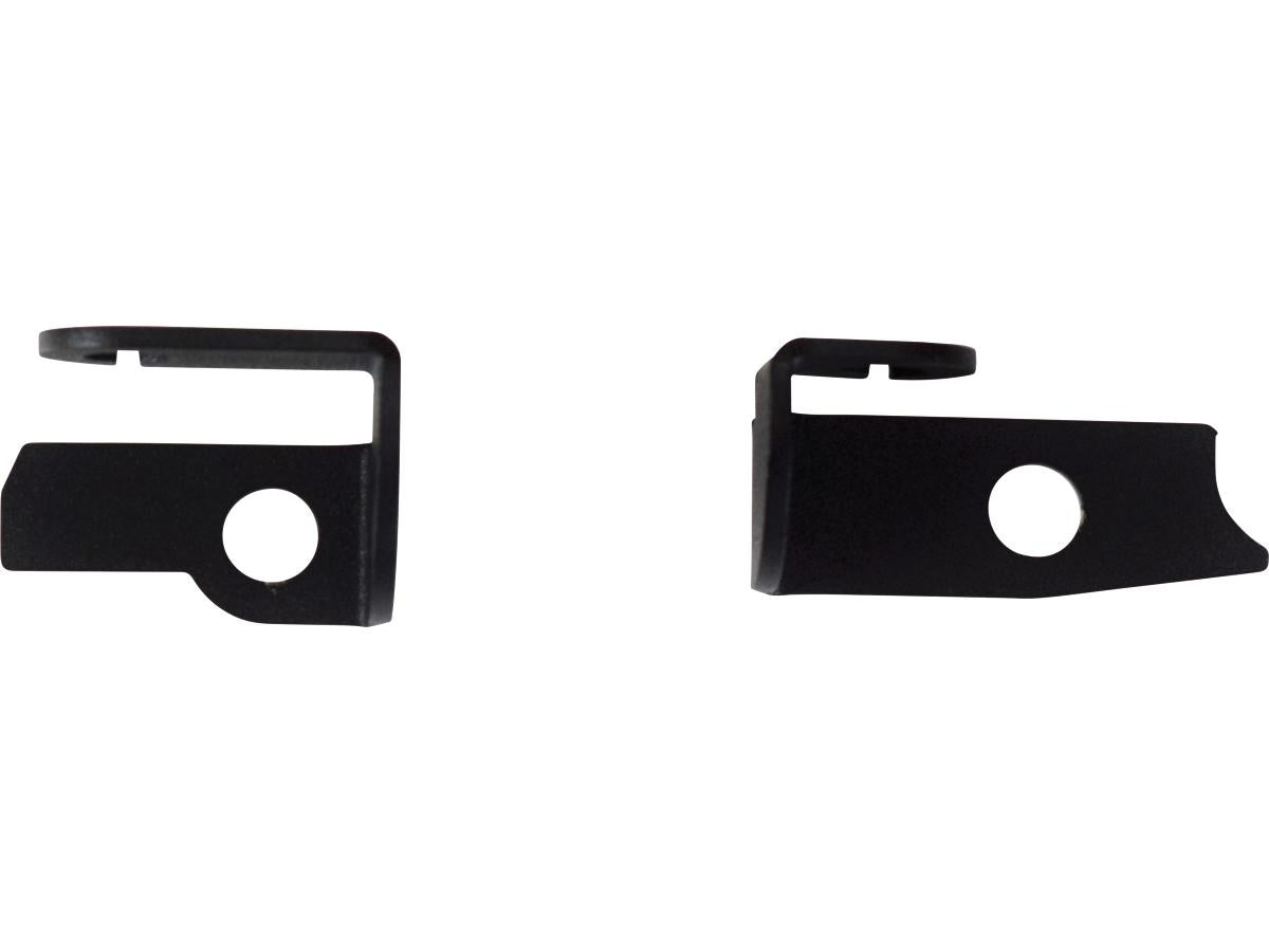 Flywheel Design Front Turn Signal Bracket Black Powder Coated Flywheel Design